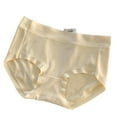 thumbnail image 2 of HOMBOM Cotton Underwear for Women Butt Lifting Seamless Beige Briefs Tummy Control Full Coverage Ladies Panties XL, 2 of 3