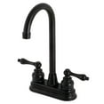 thumbnail image 1 of Kingston Brass KB490AL 4 in. Bar Faucet, Matte Black, 1 of 1