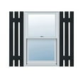 thumbnail image 4 of 12"W x 47"H Lifetime Vinyl, Standard Three Board Spaced, Board-n-Batten Shutters, w/Installation Shutter-Lok's & Matching Screws (Per Pair), Classic Blue, 4 of 8