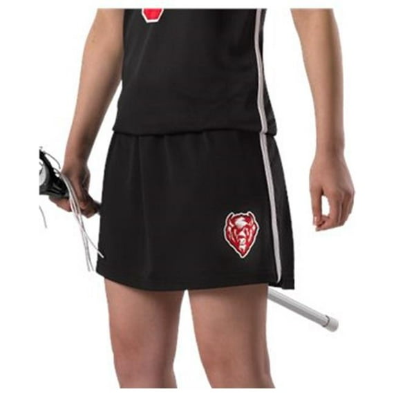 Alleson Athletic B46985505 Girls Lacrosse Kilt, Black & White - Large