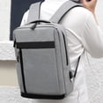 thumbnail image 5 of VBEWZET Unisex Large Capacity Laptop Backpack with USB Charging Port, Multifunctional Business Travel Daypack, Casual Computer Backpack for Men Women Office Commute Grey, 5 of 8