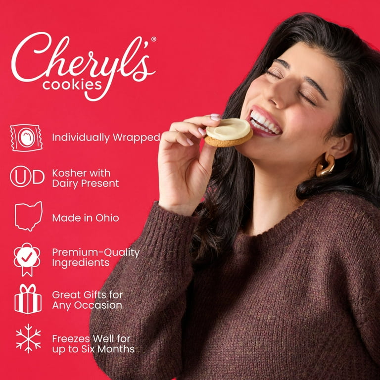 Cheryl's Cookies® Gingerbread Cookie Flavor Box, Buttercream