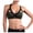 Green, variant on Utoimkio Sports Bras for Women Ladies'plain Color Front Cross Side Lace Sports Bras Full Coverage Bras Bra Vest Tops