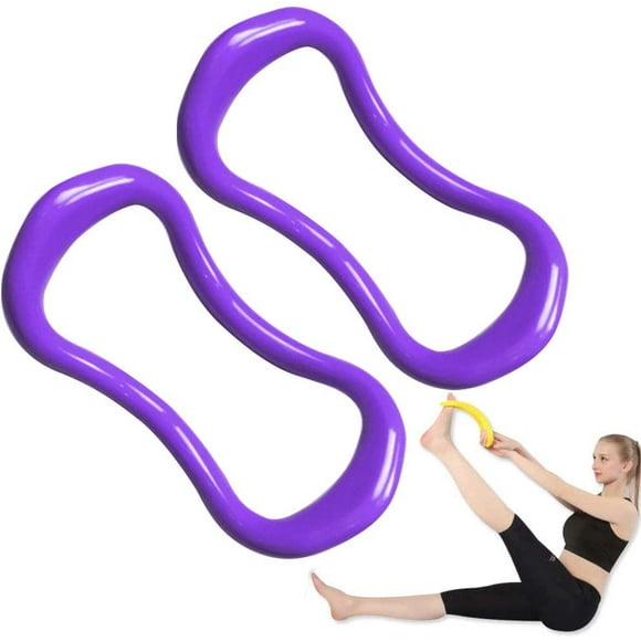 Yoga Ring Training Ring Pilates Training Ring for Back and Leg Pain Home Workouts Gym for Stretches and Strengthen Chest Thighs Arms Core