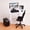 WT, variant on 1 Set 1/12 Dollhouse Miniature Computer Keyboard Chair Desk Kit Home Study Room Furniture Decor Micro Scene Props