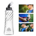 thumbnail image 2 of pitrice Gourde Souple TPU Pliable pour Course Randonnée 420ml Gris, 2 of 9