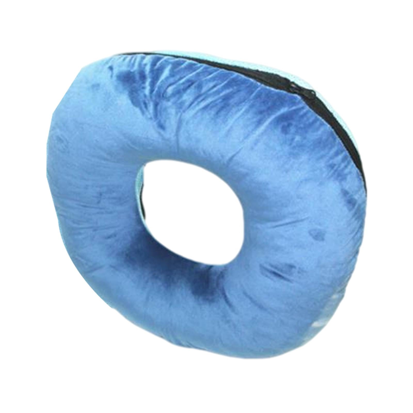 Lovote Donut Pillow Hemorrhoid Tailbone Cushion Blue for Office, Memory  Foam Seat Cushion with Ergonomic Design, Breathable Removable Cover, and  Wide Usage 