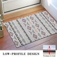 thumbnail image 3 of Colorful Geometric Diamond Pattern Door Rugs,Washable Non Slip Door Mats Indoor,Decorative Door Mats,Entry Mat Indoor for Entrance,Bedroom,Kitchen,Bathroom,16"x24", 3 of 6