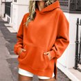 thumbnail image 7 of FchengtaiS Oversized Hoodies Sweatshirts for Womens Casual Loose Fleece Hooded Pullover Tops with Pockets and Side Split, 7 of 7
