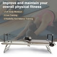 thumbnail image 2 of ARKANTOS Foldable Pilates Reformer Machine, 77.50" x 22.40" x 28.00", 2 of 8