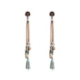 thumbnail image 1 of Pendientes de 2 piezas Minnieouse de gota bohemio con cadena decorativa, 1 of 6