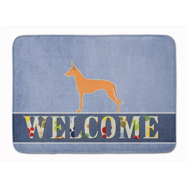 Carolines Treasures BB5492RUG Pharaoh Hound Welcome Machine Washable Memory Foam Mat