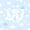 Blue W, variant on Feelyou Cute Rainbow Love Heart Twin Sheet Sets for Kids, Lovely Star Moon Bedding, Blue, 3pcs
