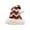A, variant on VerPetridure Christmas Hat Children's Adult Decorations Gift High-Grade Double Plush Hat