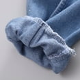 thumbnail image 6 of Toddler Boy Casual Jeans Solid Color Fashionable Pants, 6 of 8