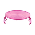 thumbnail image 1 of Kitchen Microwave Steamer Dish Storage Rack Multifunctional Collapsible Rice Steamer Tray (Rosy), 1 of 9