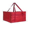 thumbnail image 1 of Bolsa isotérmica para entrega de alimentos, transportín de pizza, calentador de pizza portátil, bolsa de compras para 50 cm x 50 cm x 15 cm, 1 of 9