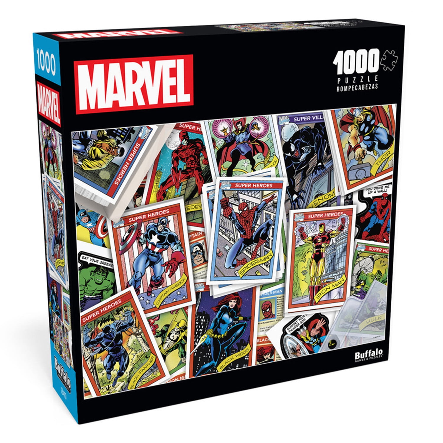 Marvel Trading Cards 1000 Piece, Jigsaw Puzzle