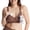 Chocolate, variant on Momcozy Lycra Pumping Bra Hands Free with Fixed Padding for Good Shaping, Comfortable Support Pumping and Nursing Bra in One, Seamless Maternity Breast Pump Bra & Maternity Bra