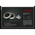 thumbnail image 2 of [Rear Drilled Brake Rotors Ceramic Pads] Fit 97-01 Acura Integra Type-R, 2 of 2