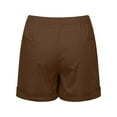 thumbnail image 7 of Womens Plus Size Shorts - Casual 2024 Summer, Drawstring, with Pockets, 7 of 7