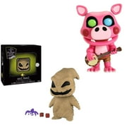 Nightmare Before Christmas - Oogie Boogie Collectible Figure + Games:Five Nights at Freddy's Pizza Simulator - Pigpatch Collectible Figure, Pack of 2