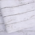 thumbnail image 1 of Papel Tapiz Abyssaly Autoadhesivo Despegar y Pegar Decoración 17x118pulg para Sala de Estar Dormitorio Gabinetes Madera Blanco/Gris Abyssaly A884545, 1 of 2