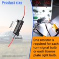 FC4 PCS 50W 6Ohm LED Headlight Decoder Resistor, for Fixing LED Bulb