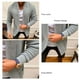 thumbnail image 5 of Suéter Cárdigan De Moda, Cárdigan De Punto Con Frente Abierto Para Hombre Con Bolsillo De Color Puro Cómodo De Manga Larga Para Cumpleaños Para El Hogar Para Hombre ANGGREK Otros, 5 of 6