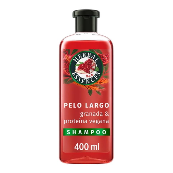 Shampoo Herbal Essences Pelo Largo Granada & Proteína Vegana 400 ml
