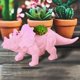 thumbnail image 3 of Retro Dinosaur Succulent Planter Ornament con orificio de drenaje Animal Holder para ín Escritorio Hierbas de interior CUTICAT Maceta suculenta, 3 of 8