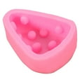 thumbnail image 3 of COSMOBETTY Silicone Pastry Mold Triangle Cheese Shape Mould 1Pcs Pink for Baking Dessert Making Hobbyists, 3 of 8