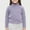 Purple, variant on Kids Boys Girls Fall Winter T Shirt Turtleneck Solid Color Long Sleeve Shirts Unisex Basic Warm Blouse for 1-14 Years