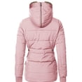 thumbnail image 4 of Winter Women Wool Warm Jacket Hooded Zipper Coat Outwear, 4 of 5