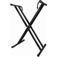 thumbnail image 1 of Duramex Support de Moniteur de Studio Réglable en Hauteur, Deux Trépieds de Sol, Base Robuste et Tube Extensible avec Capacité de 44 LBS par Support, Réglage de Hauteur 25 Pouces-43 Pouces, 1 of 7