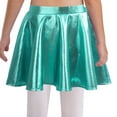 thumbnail image 4 of Sholeno Kids Girls Hip-hop Jazz Dance Outfits Long Sleeve Crop Hoodies Vest And Shiny Ruffled Skirt Light Green 12, 4 of 5