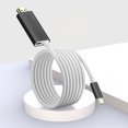 thumbnail image 3 of [Blanco y negro] Switch Consola juegos Tipo-C a 4K HD Video Switch Cable transmisión pantalla Adecuado para TV Computadora Cable transmisión pantalla HD Convertidor proyección (Negro W, 3 of 5