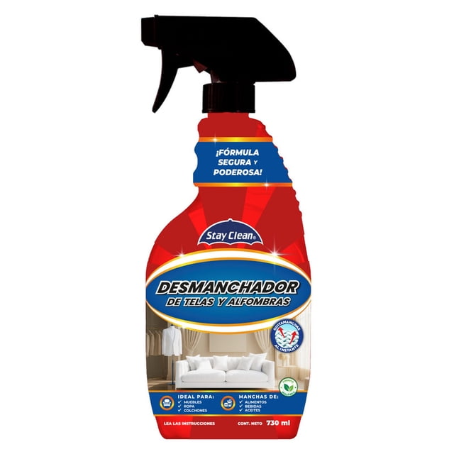 Desmanchador de Telas, Tapicería y Alfombras Stay Clean 730ml