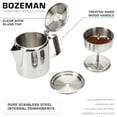 thumbnail image 5 of COLETTI Bozeman Coffee Percolator - Camping Coffee Pot – Percolator Coffee Pot for Campfire or Stove Top Coffee Making – 6 CUP, 5 of 8