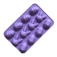 thumbnail image 3 of CoreLiving Food-Grade Silicone Mold Set Featuring Rabbit and Easter Egg Shapes, Baking Molds for Chocolate Candy Muffins and DIY Handmade Soap Crafting Supplies, 3 of 8