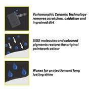 T-Cut Color Fast Ceramic Dark Blue Car Scratch Remover and Paint Restorer, 500ml