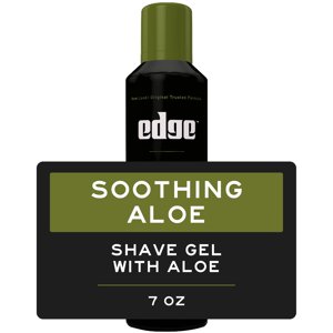 Edge Soothing Aloe Shave Gel for Men, 7 oz