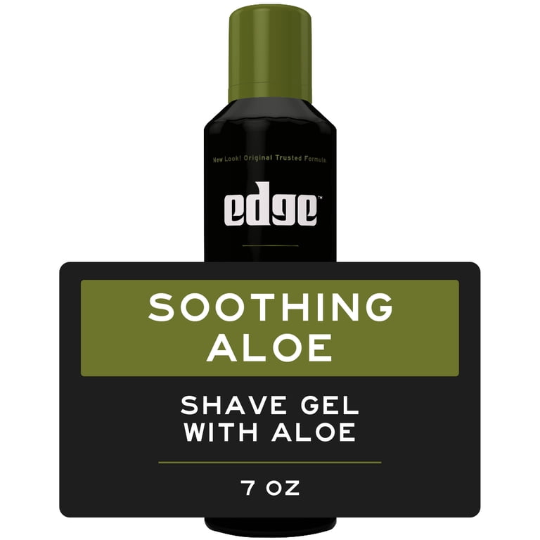 Edge Soothing Aloe Shave Gel for Men, 7 oz photo 1