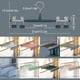 thumbnail image 4 of Perchas para Abrigos Inteprter 5 Uds con Clips de Acero Inoxidable Ahorro de Espacio, 4 of 6