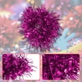 thumbnail image 3 of Unique Bargains 2 Pcs Cheerleader Poms Poms Wrist Flower Vibrant Cheerleading Practice Poms Rose Red, 3 of 5