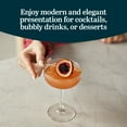 thumbnail image 4 of Libbey Paneled Cocktail Coupe Glasses, 8.5 Oz Fine Ribbed Line Coupe Glasses Set of 4, Dishwasher Safe Cocktail Martini Glasses, 4 of 6