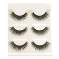 thumbnail image 4 of Pestañas postizas en racimos Pestañas de tira natural Adhesivo Reutilizable Maquillaje de volumen natural Pestañas postizas largas naturales 3D Pestañas postizas gruesas hechas a mano Negro (Compre 2,, 4 of 6