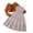 Brown, variant on Qopobobo Baby Girl Dresses Dresses For Girls Baby Girls Romper Dress Summer Clothes Infant Tutu Dresses Newborn Ruffle Sleeve Tulle Skirt Jumpsuit Headband Outfit Yellow,10-11 Years
