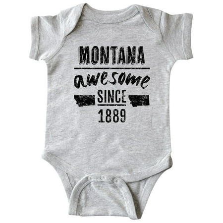 

Inktastic Montana Awesome Since 1889 Gift Baby Boy or Baby Girl Bodysuit
