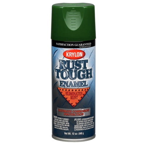 Duplicolor RTA9223 Krylon Rust Tough Enamel Paint, Hunter Green, 12 Oz